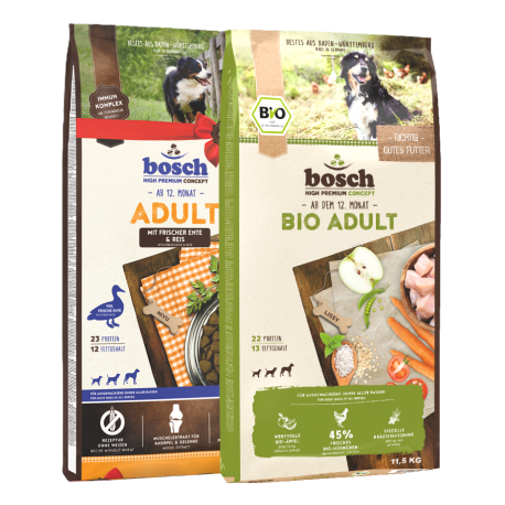 Rinkinys ADULT Duck & Rice 15kg + 11,5kg Bio Adult Rinkinys ADULT Duck & Rice 15kg + 11,5kg Bio Adult